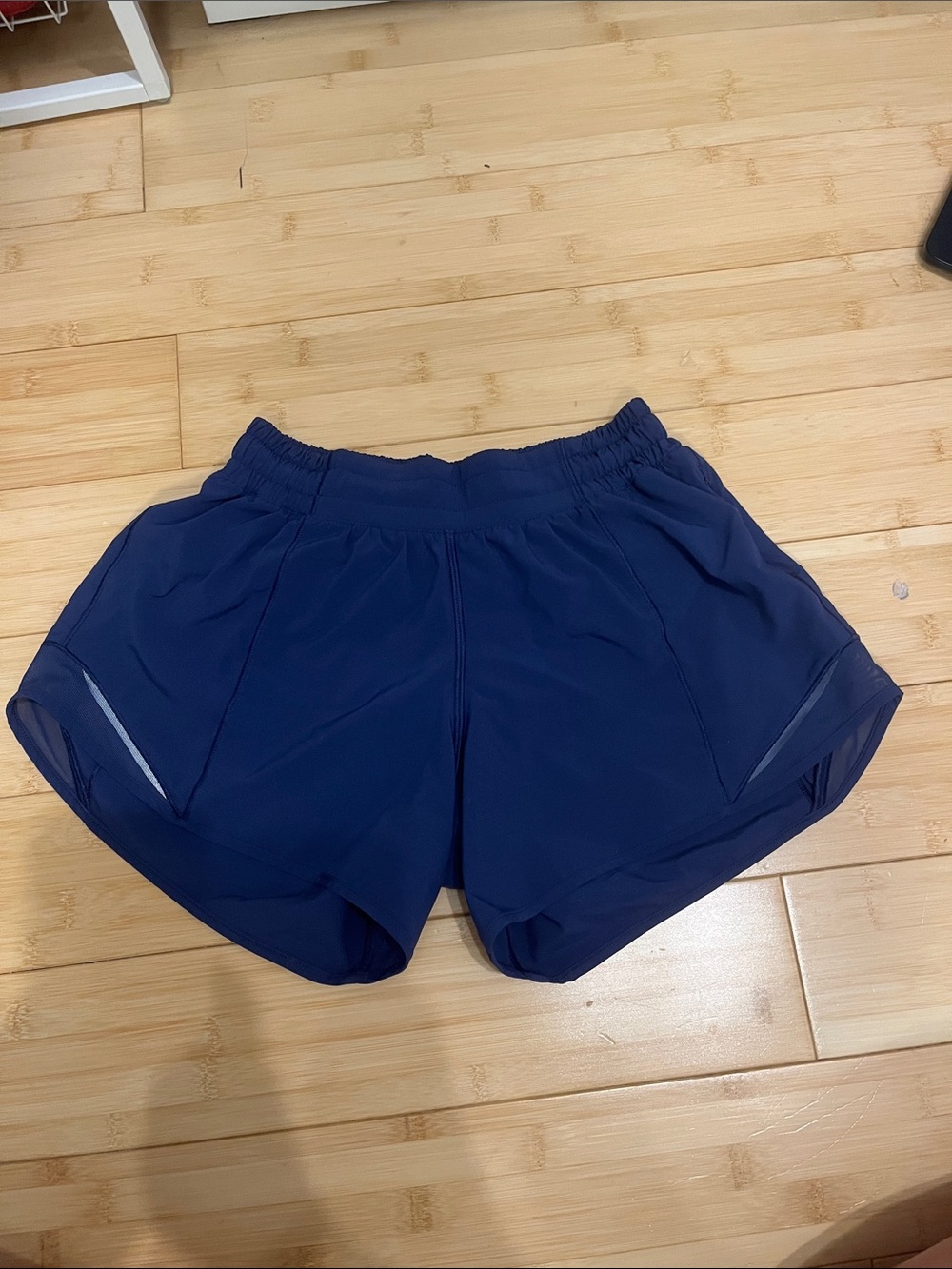 Blue Lululemon Hotty Hot Shorts
